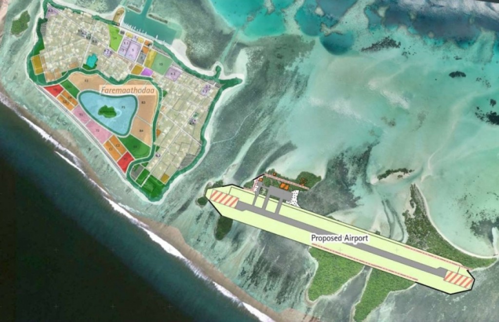 Faresmaathodaa Airport design koh tharahggee kuran MTCC aa havaalu koffi