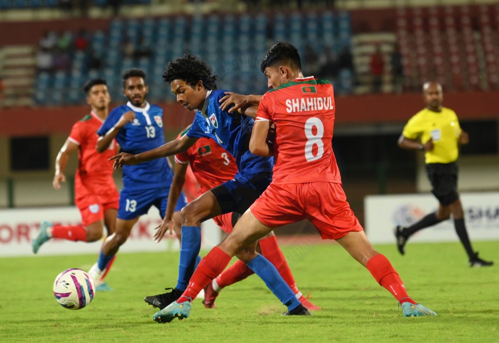 SAFF 20 aharun dhashuge mubaaraiyy: Bangladesh in raajje ves balikoffi