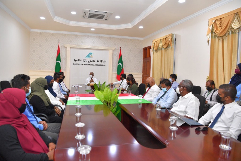 Visnumakee atholhuge tharahgeege marukazah Funadhoo hedhun: Raees