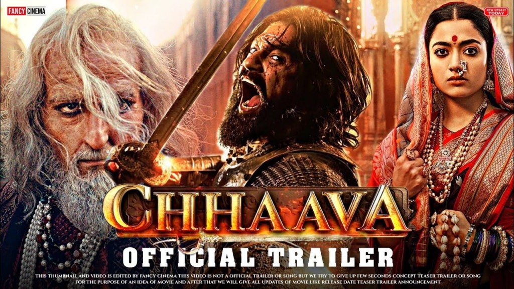 Vicky Kaushal ge film Chaavaa ge trailer release kohffi