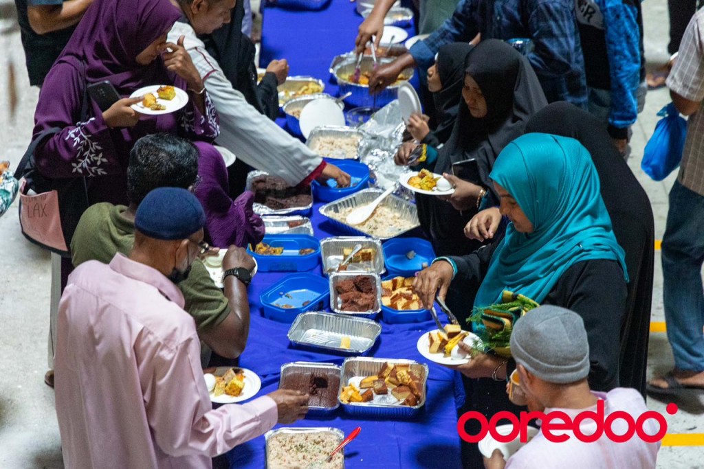 Ooredoo ge faraathun hiyaa sarahadhugai varugadha Eid sayer, Eid Boakibaa behee Hulhumale' aai Male' gai