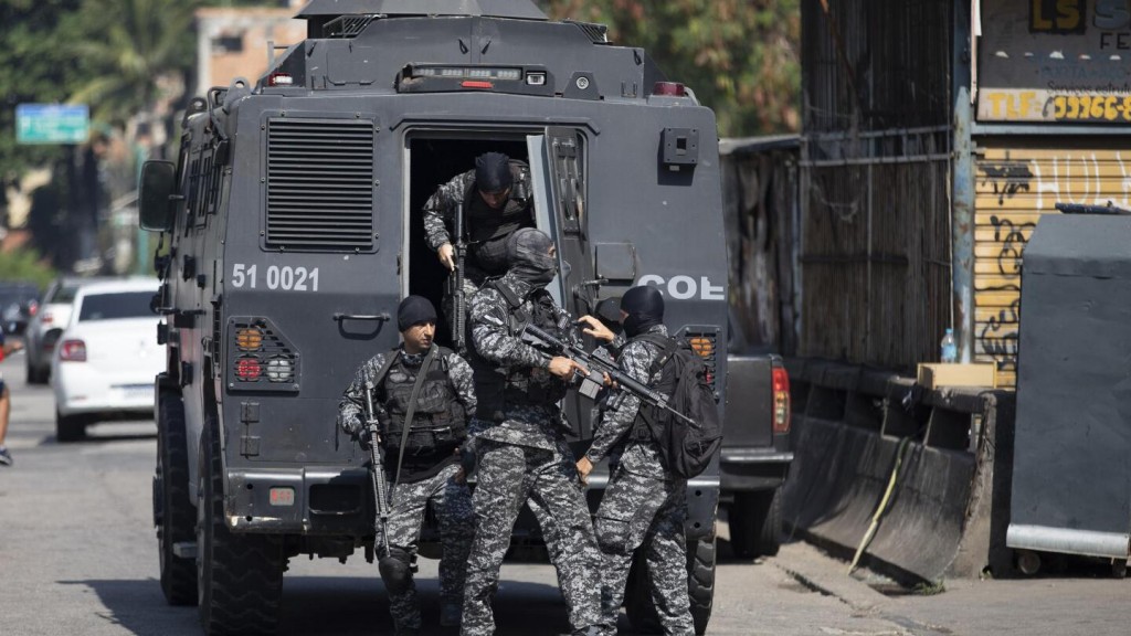 Brazil ge drug gang thakaa dhekolhah hingi operation ehgai 43 meehun maraalaifi