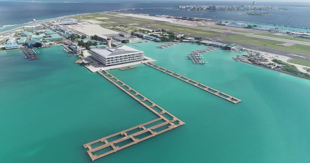 BREAKING: Velana Airport ge sea plane terminal kairee roave, ekaku fihijje