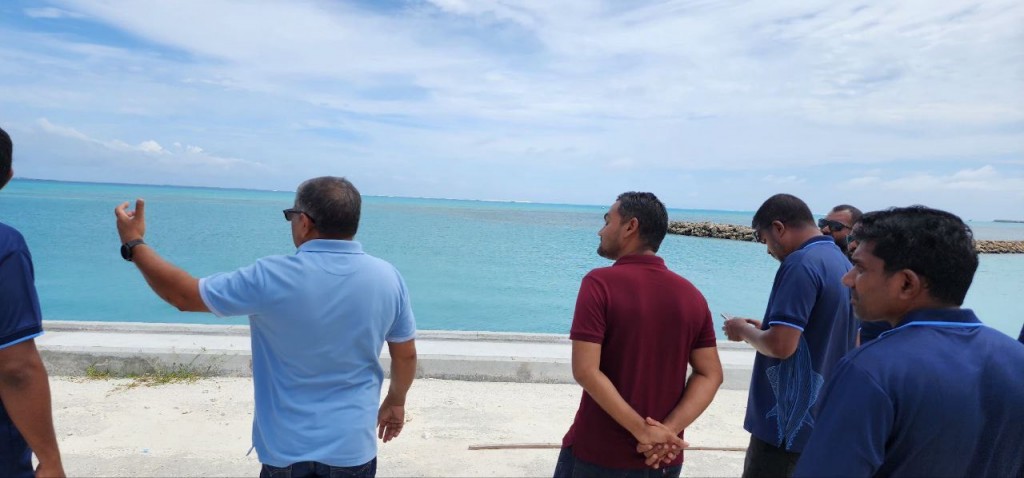 Hulhumeedhoo Fisheries Complex ge bandharu ge bodu bai nimijje