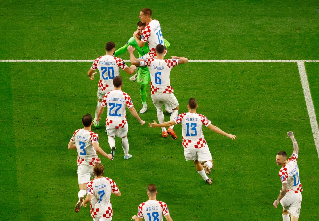 Photo: Japan balikoh Croatia quarter-finals ah