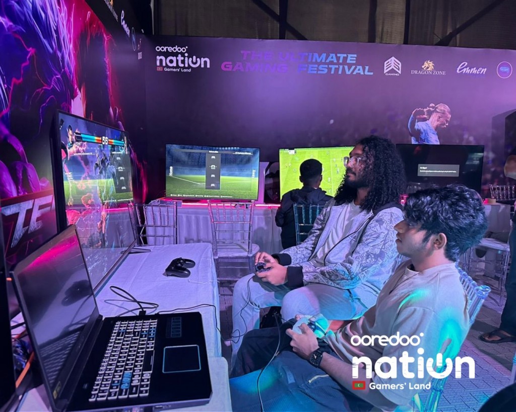 Raajjey gai baavvaa emme bodu gaming festival, Ooredoo nation gamers land fashaifi