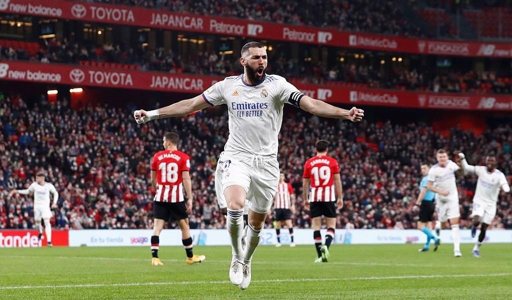 Benzema ga 2 goal aaeku Real ah bodu lead eh