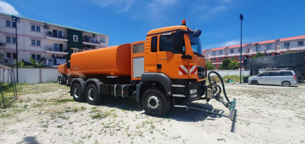 United Arab Emirates donates two Sanitization Trucks to the Maldives