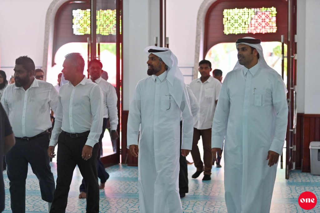 Ooredoo inn Qatar charity ge eheegai Hulhumale' bodu miskiy AC kurumah fahu alun hulhuvaifi