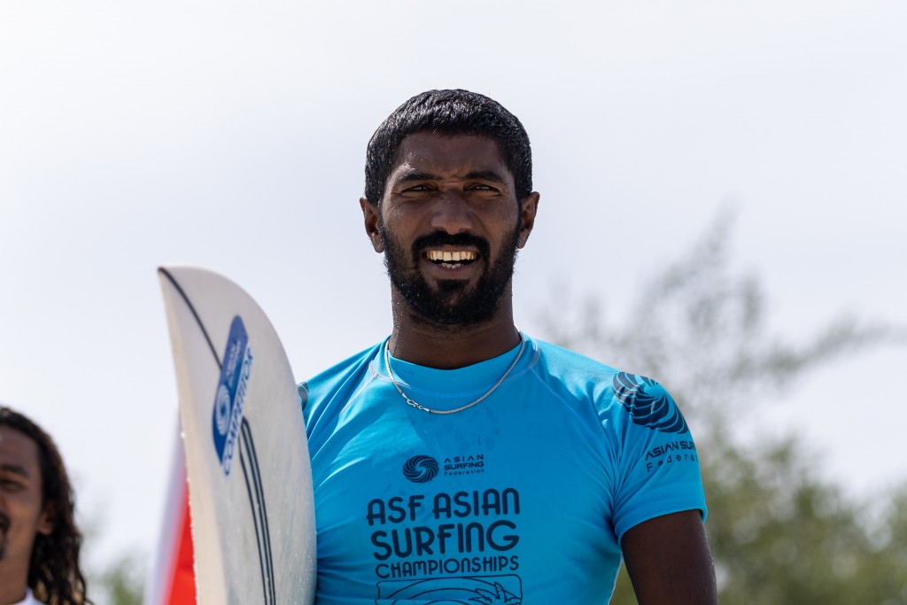 Hoodh, Asian Surfing Championship ge quarter ah