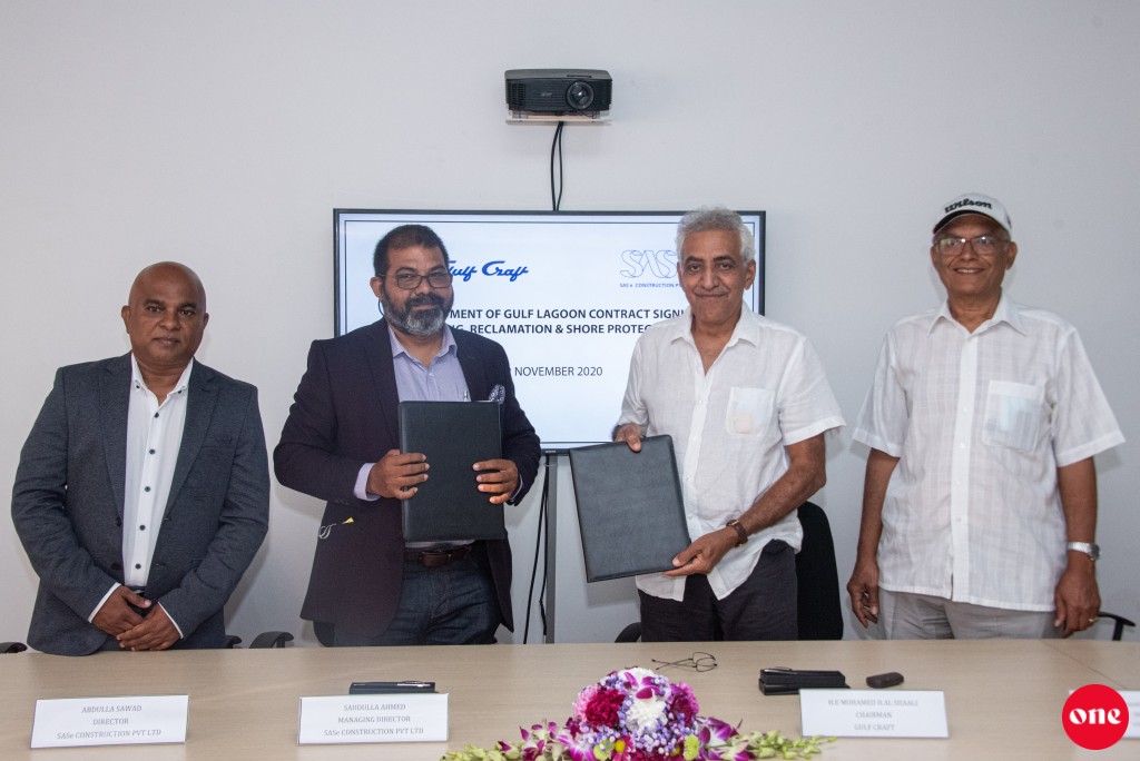 Gulf Craftun Raajjeygai 400 million dollaruge invest eh kuranee