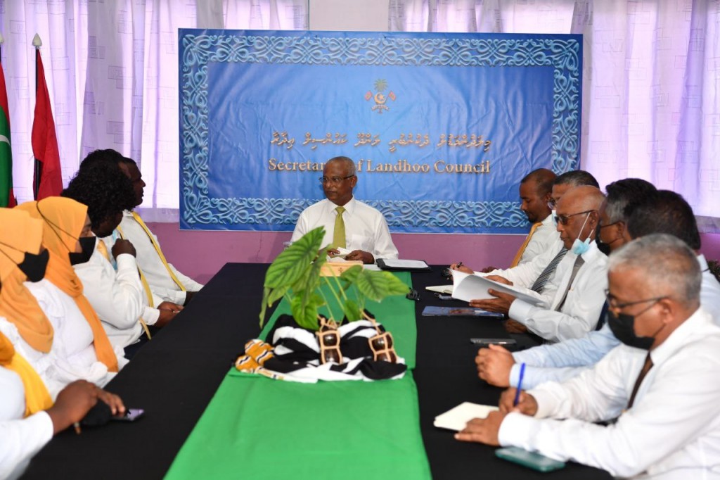 Raeesuljumhooriyyaa N. Landhoo ah vadaigathun