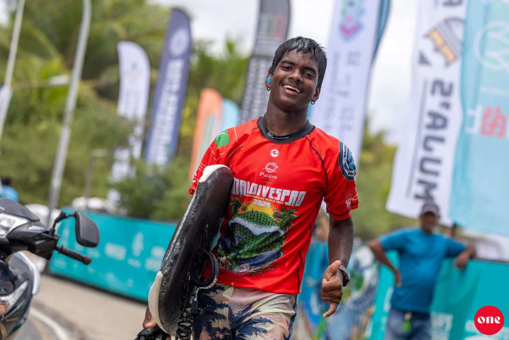 Visit Maldives Pro 2024: Raajjeyge Eyan, junior baige 2 vana burah