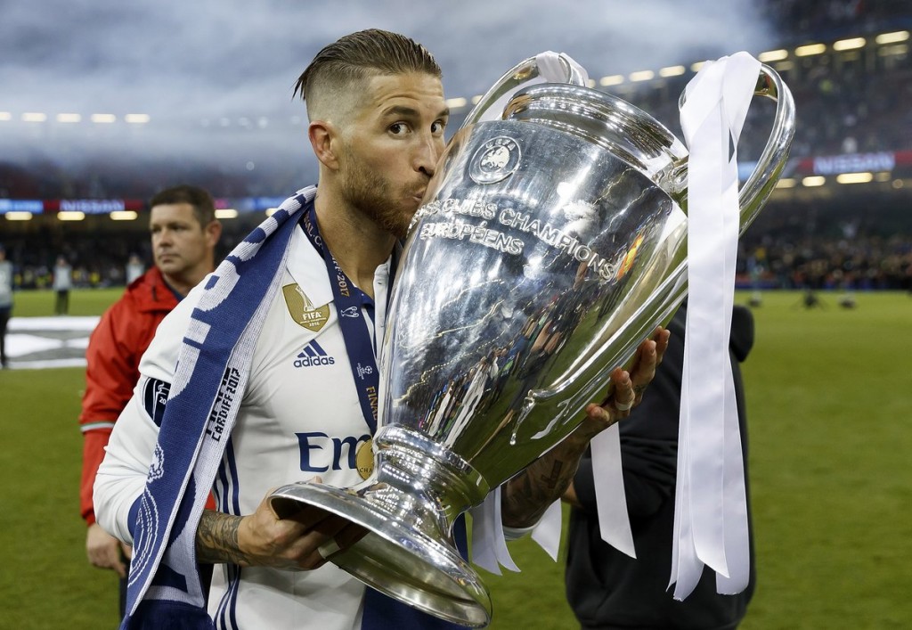 Real madrid ge kaamiyaabu captain Ramos club dhookollan ninmaifi