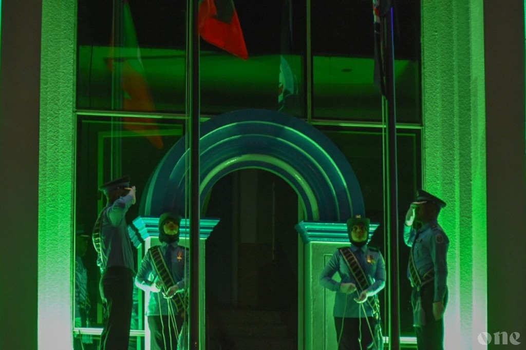 Flag raising ceremony held celebrating 86 years of Police Service
