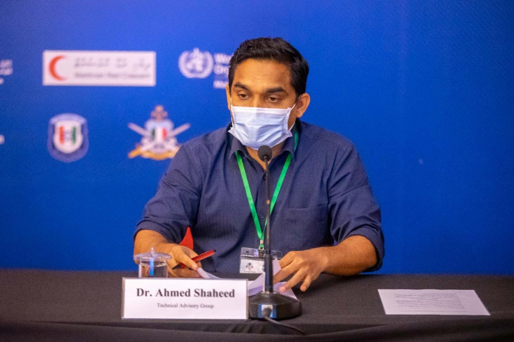 BREAKING: Balin rangalhuvefaivaa fathuruverinnah ves Raajje aadheveynee PCR negative natheejaa akaa eku: Dr. Shaheed