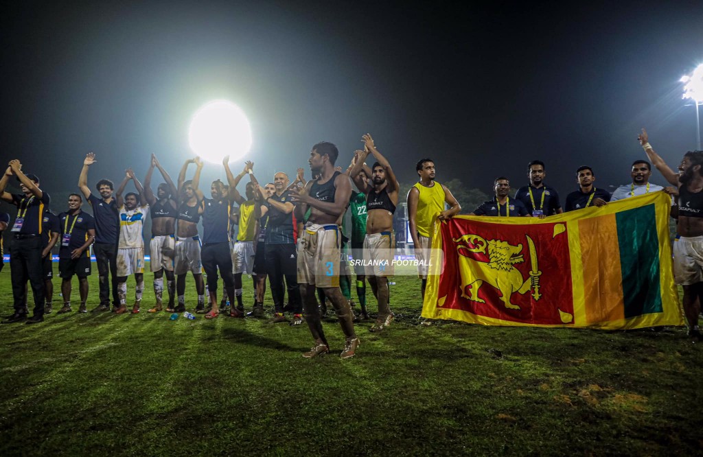 Lanka football ge aa baabeh feshihjje, misraabu zamaanee footboalhaige kurimagah