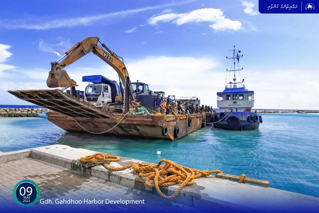 Gahdhoo harbour development project underway