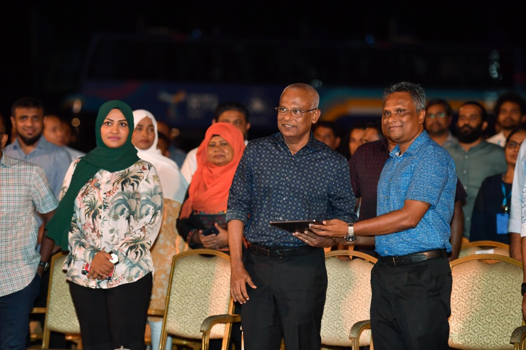 Hulhumale' phase 2 ge bahuge hidhumaiy rasmee koh ifthithaahu kohfi