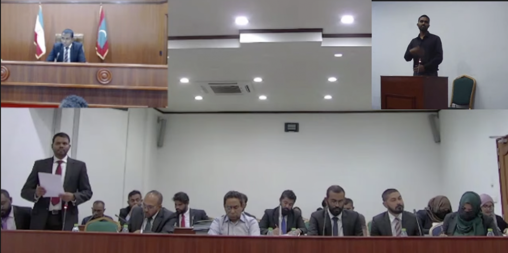 Live kohgen kuriah gendhaa Yameen ge shareeaiy re-broadcast nukuran angaifi