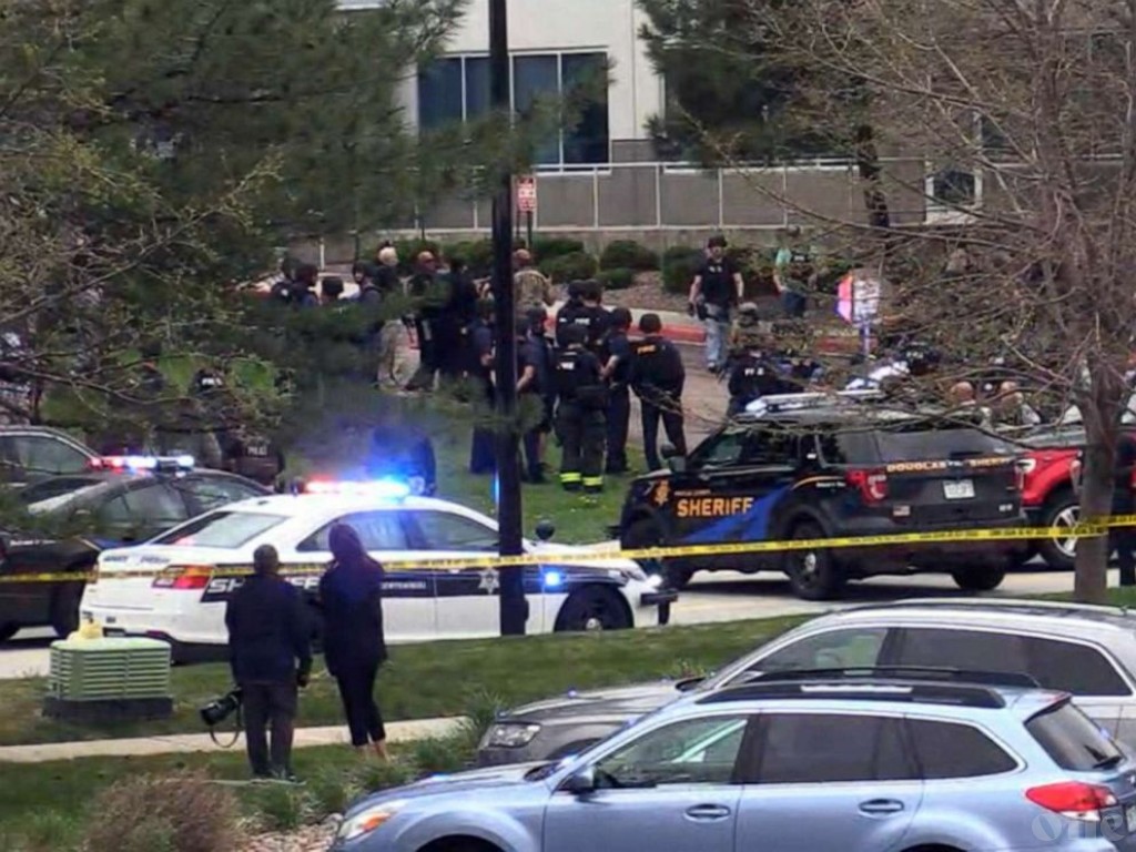 One dead, eight injured in Colorado school shooting