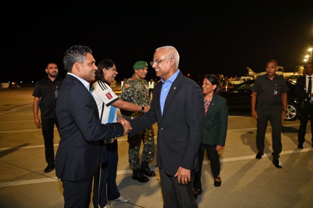 World Cup ge semi ge match thah bahlavailevvumah Raees ge dhekan'balun Qatar ah furaavadaigenfi