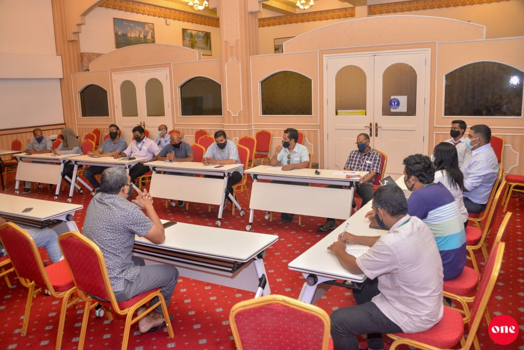#OnePhoto: Covid ah rayyithun heyluntheri kuruvumuge mashvaraa ah HEOC aai media thah eh meyzakah