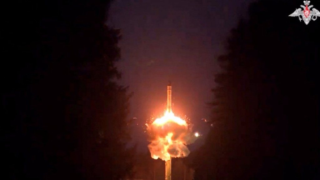 Nuclear hamalaa eh dhinumah Russia in reharsal eh baavvaifi