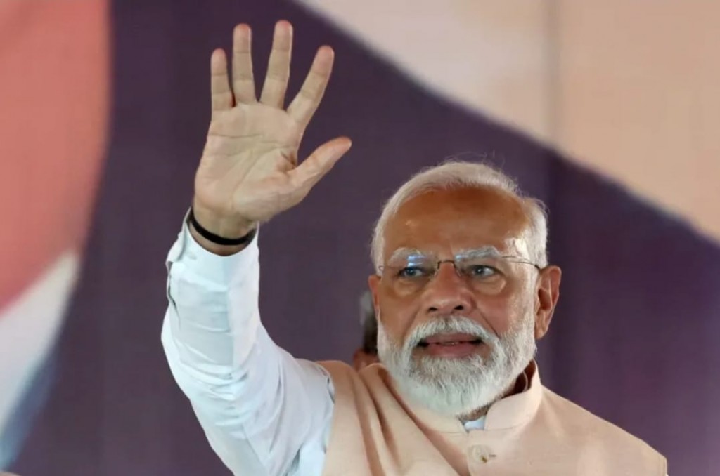 Modi ge coalition ah India ge inthihaabu kaamiyaabu vaane kamah exit poll thakun dhakkaifi
