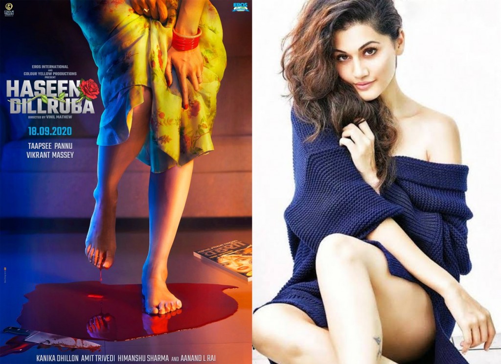 Taapsee ge Film Haseen Dilruba ge shooting ninmaalaifi