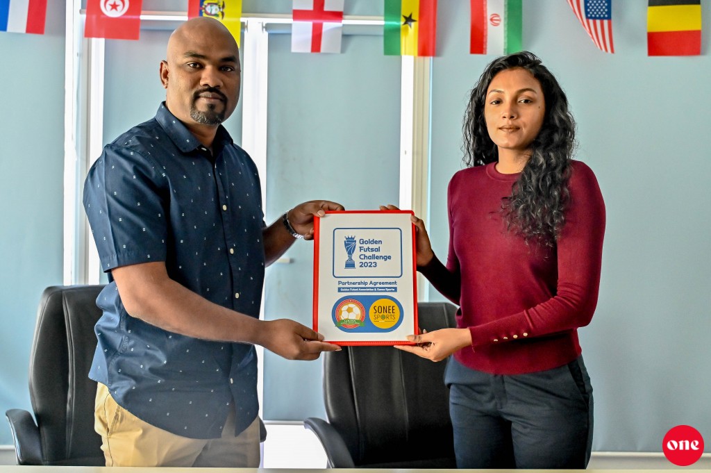 Golden Futsal Challenge 2023 ge title sponsor akah Sonee Sports