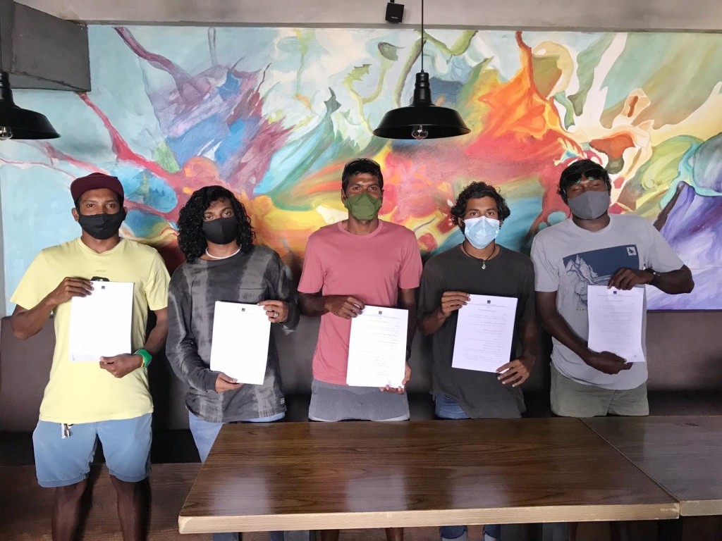 Furathama faharah Gaumee Body Boarding Team eh ekulavaalaifi