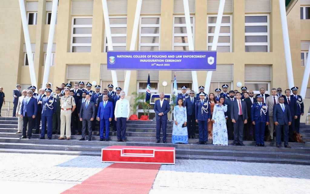 Addu Police Academy Raees Solih hulhuvvaidhevvaifi