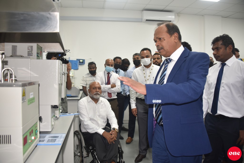 STO in bainalaguvaamee fenvaruge fuel testing laboratory eh hulhuvaifi
