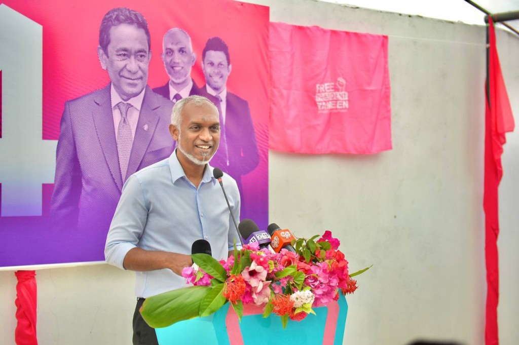 Goathi dhookohlan jeheynee alah libey goathi imaaraai koh nimumun: Muizzu