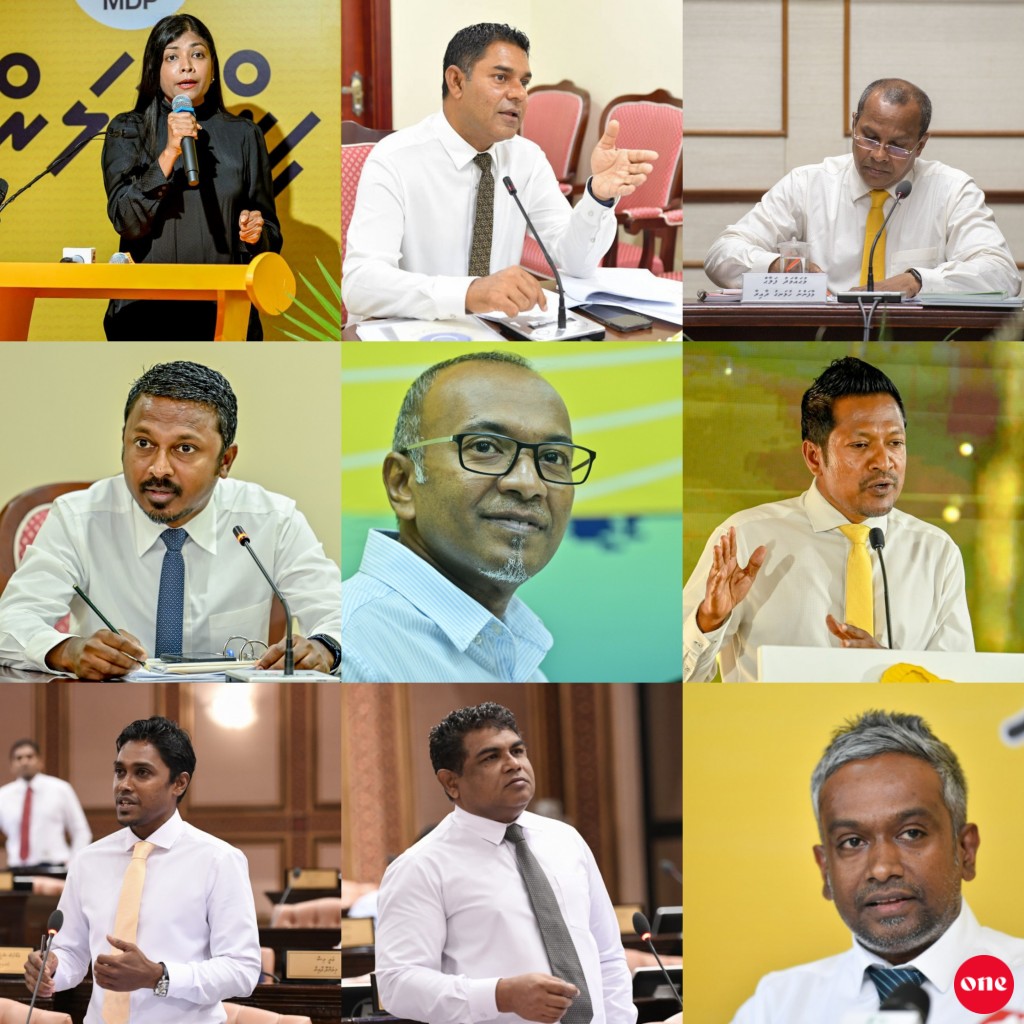 Goathi libey majlis member innge thereygai MDP ge 5 member akaai Democrats ge 4 member eh