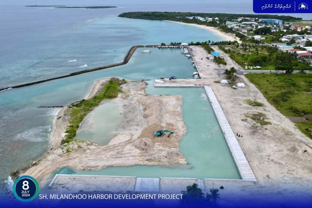 Sh. Milandhoo Harbour Development Project well underway: MTCC