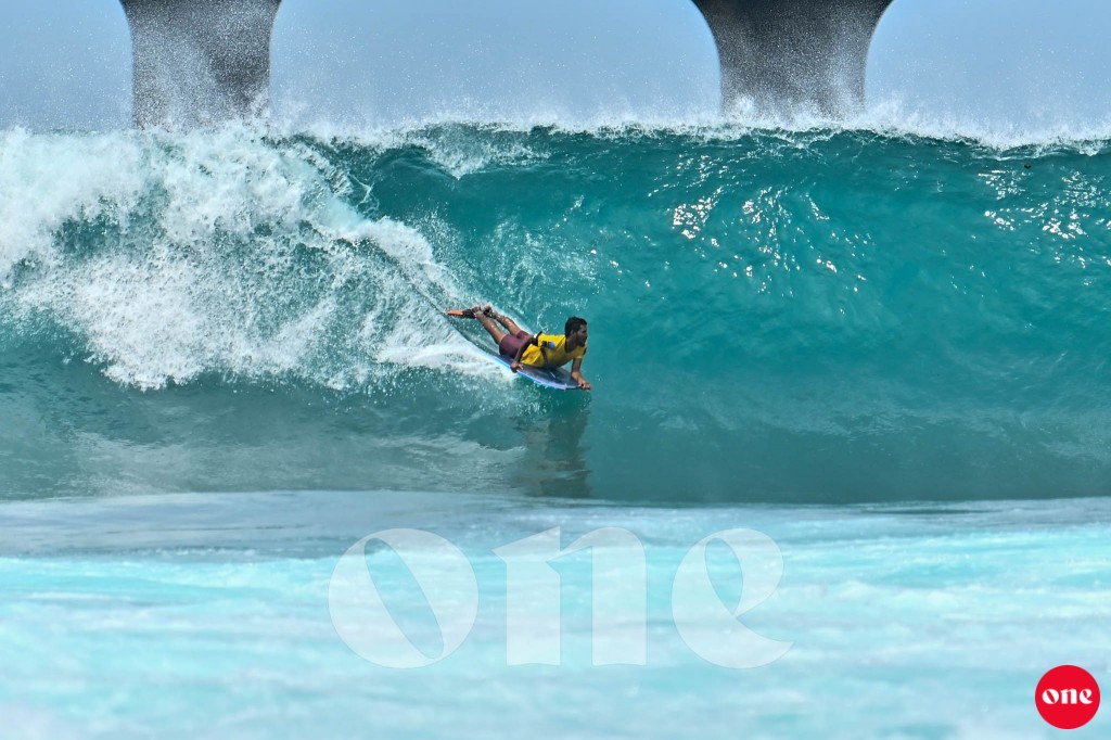Bodyboarding league fashaanee thaareehee Burunu Shikaaru event in 