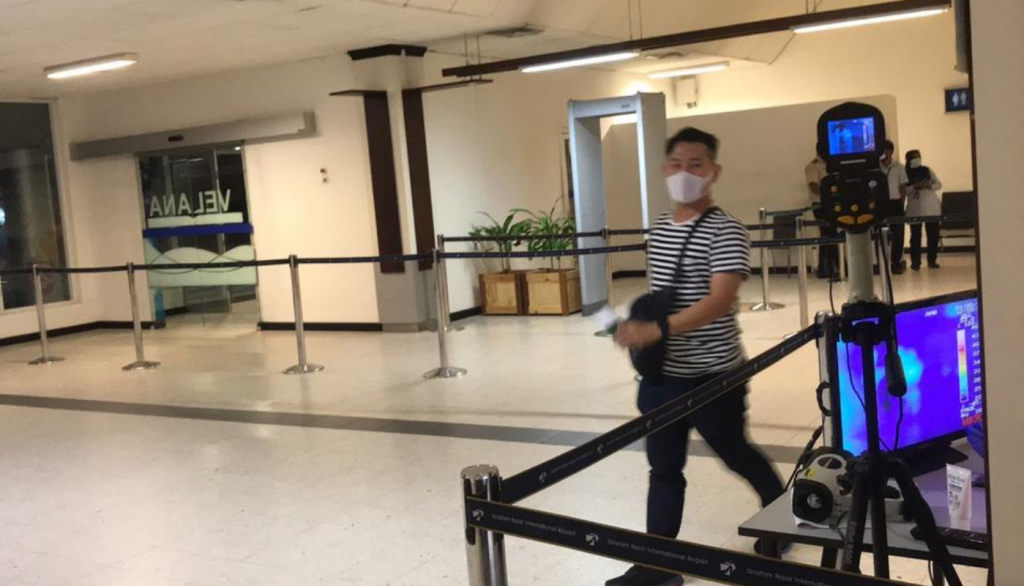 Isolation facilities established at the airport and Hulhumale