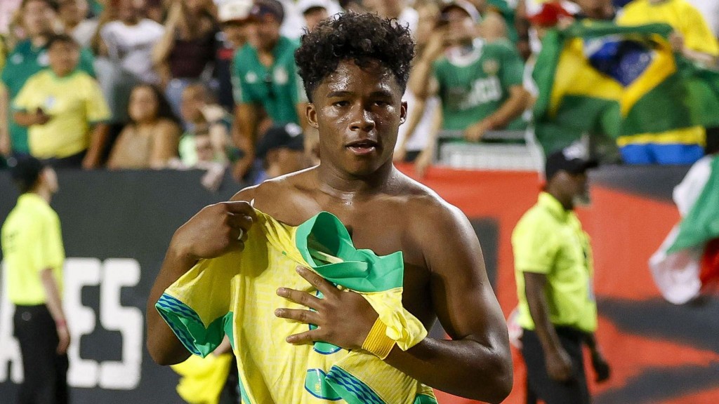 Fahu minute gai Brazil molhukohdhinee Endrick