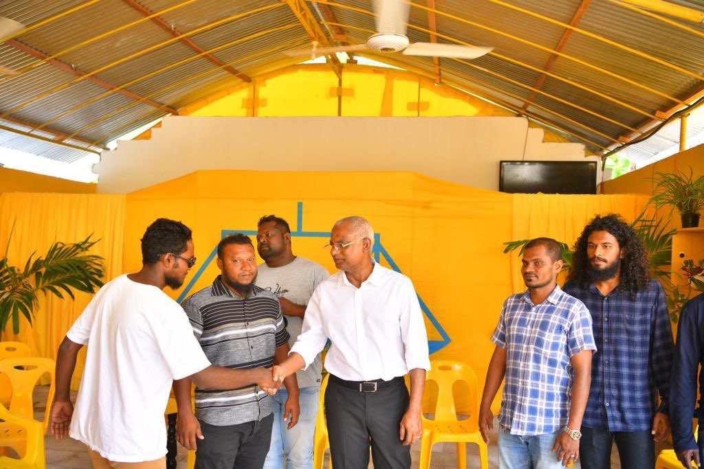 Primary ge campaign ah Raees N. Atoll ah vadaigannavanee
