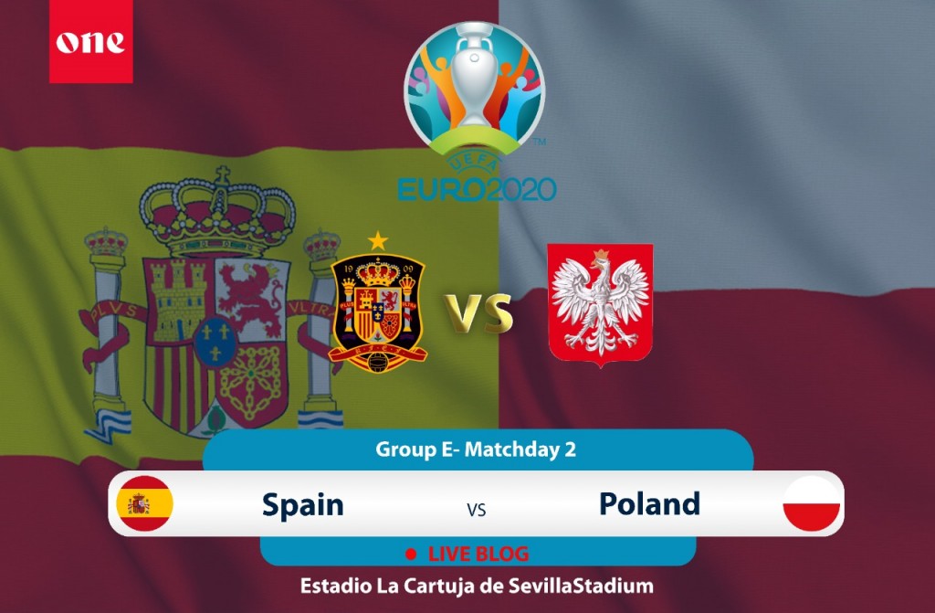 EURO 2020: Spain 1-1 Poland
