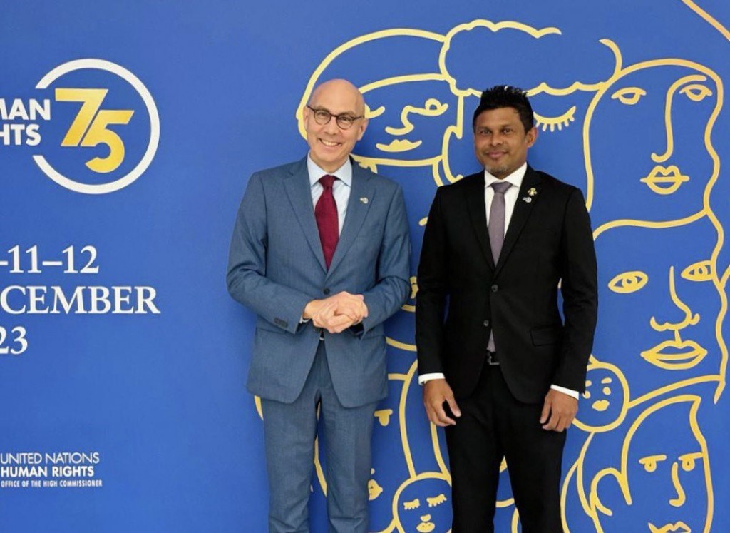 Insaanee haggu thah negehettumuge gaumee nizaamu harudhanaa kurumah Raajje othee thayyaarah: Naibu Raees