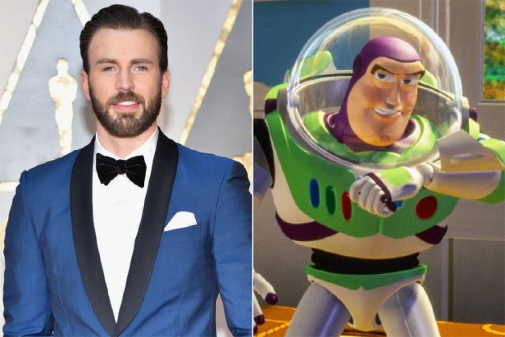 Chris Evans to voice Buzz Lightyear in new Pixar movie