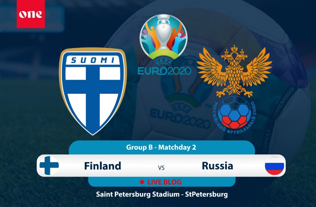 EURO 2020: Finland 0-1 Russia