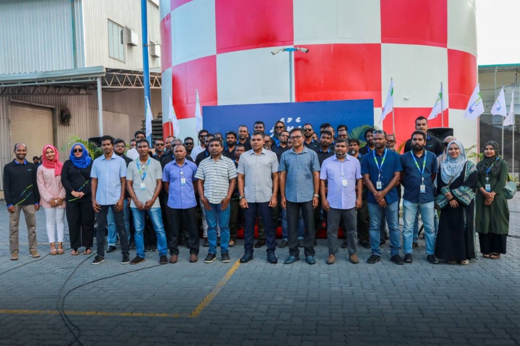 MWSC in hulhumale' gai 3,000 ton ge RO plant eh bahahtaifi