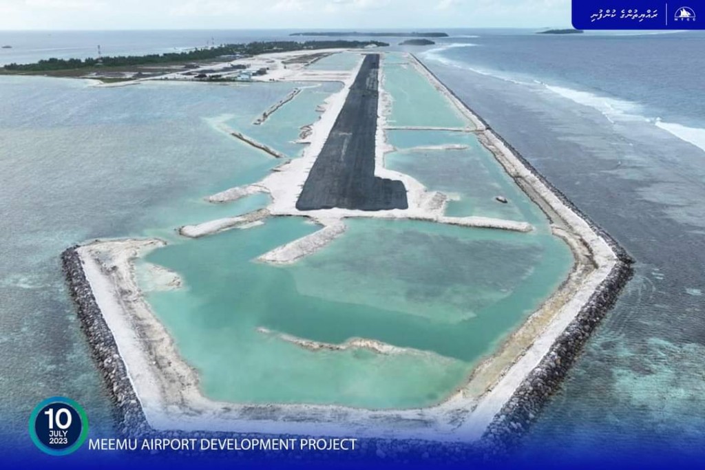 Meemu airport mashroou ge 60 percent nimijje