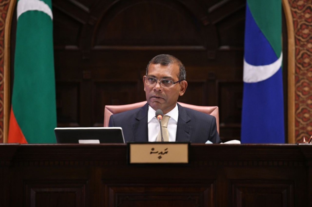 Budget report gai anna aharu aamdhanee 21 billion rufiyaa ah ithuruvaane kamah himanaafaivey: Majlis Raees