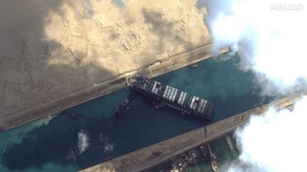 Suez Canal ogai thaashivi boat funn kohffi