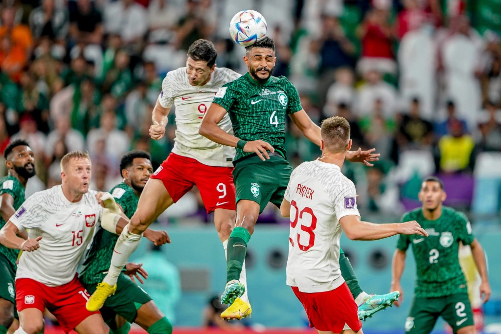 Photo: Qatar World Cup 2022: Saudi aai Poland bahdhalu kuri match